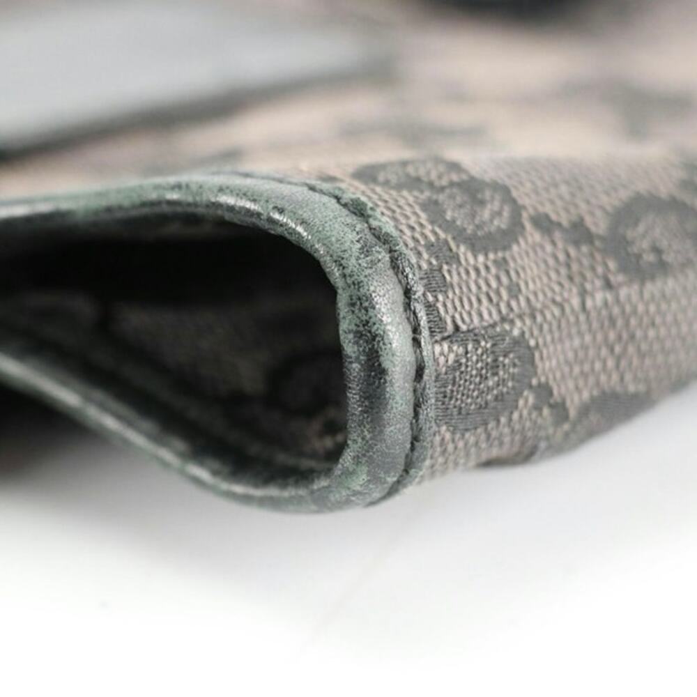 Authenticated Gucci Gray Canvas & Leather GG Tote - Picture 12 of 13
